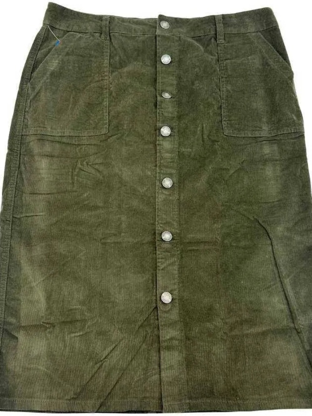 New 32 Degrees Women's Corduroy Midi Skirt